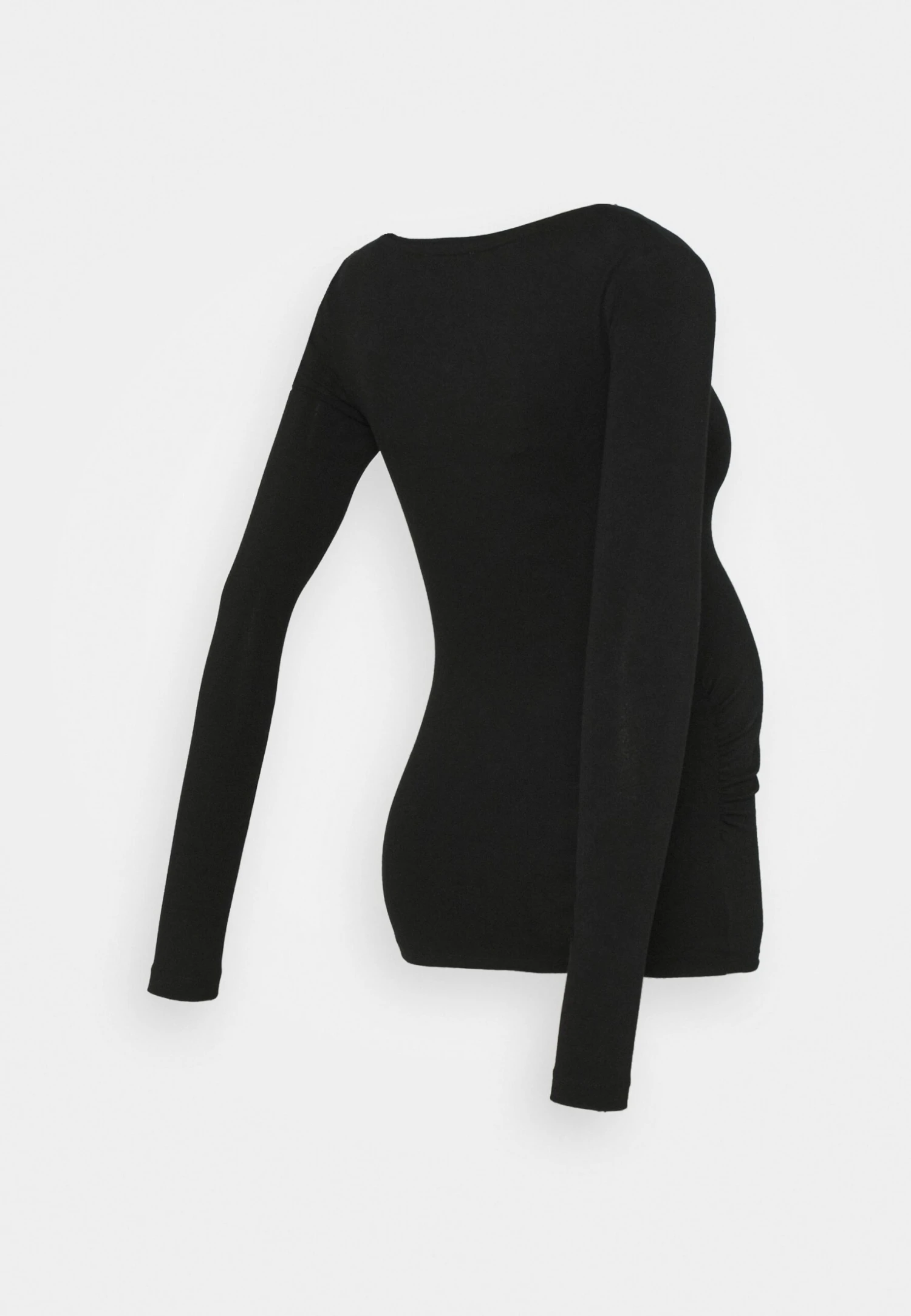 V Neck Basic Long Sleeve TopMaglietta A Manica LungaBlack Donna T-shirt E Top EX429G031-Q11 4 V Neck Basic Long Sleeve TopMaglietta A Manica LungaBlack Donna T-shirt E Top EX429G031-Q11 - immagine 2