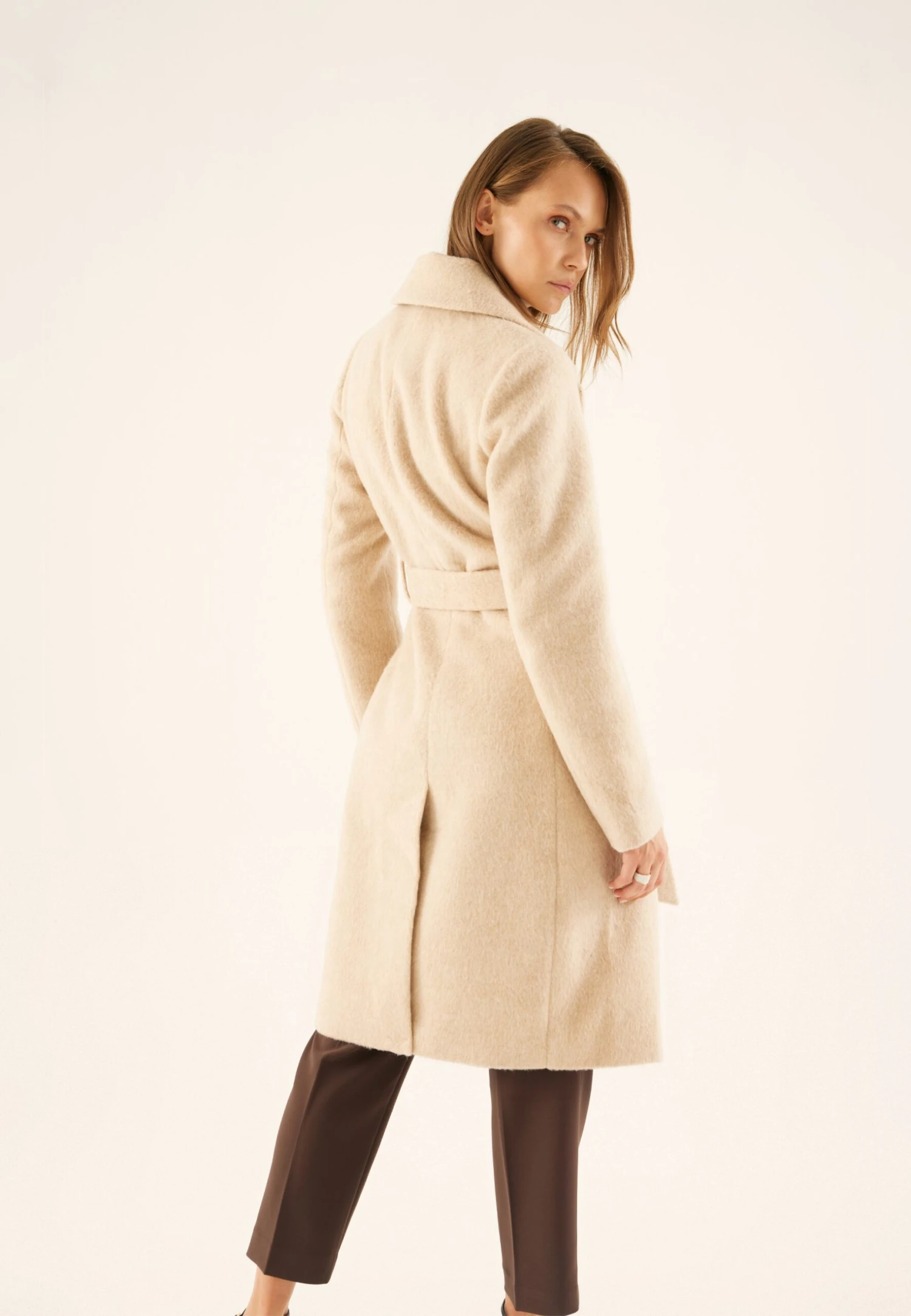 Anna Field Cappotto ClassicoMottled Beige Donna Cappotti AN621U022-B11 5 Anna Field Cappotto ClassicoMottled Beige Donna Cappotti AN621U022-B11 - immagine 3