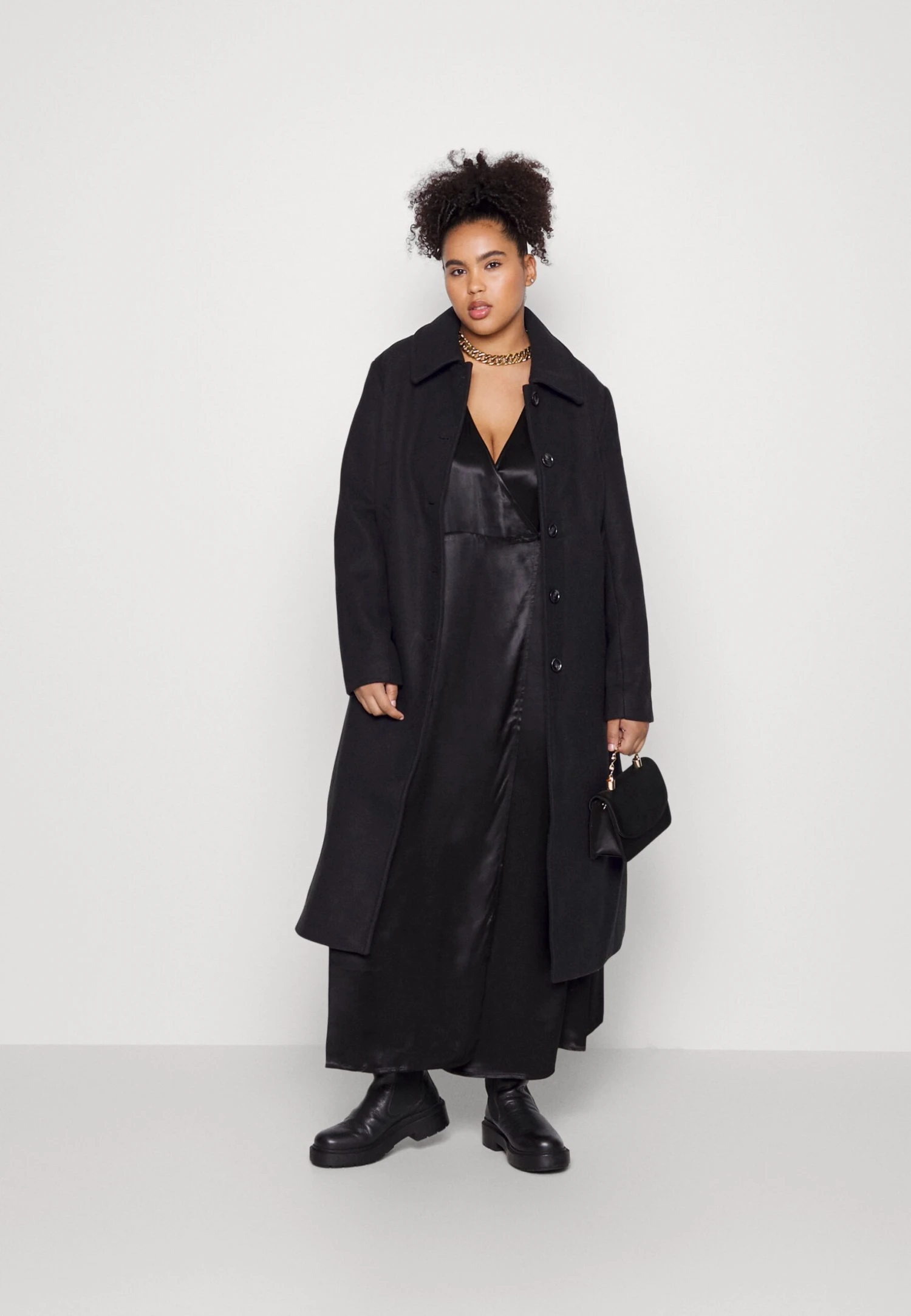 Cappotto ClassicoBlack Donna Cappotti AX821U00Q-Q11 4 Cappotto ClassicoBlack Donna Cappotti AX821U00Q-Q11 - immagine 2