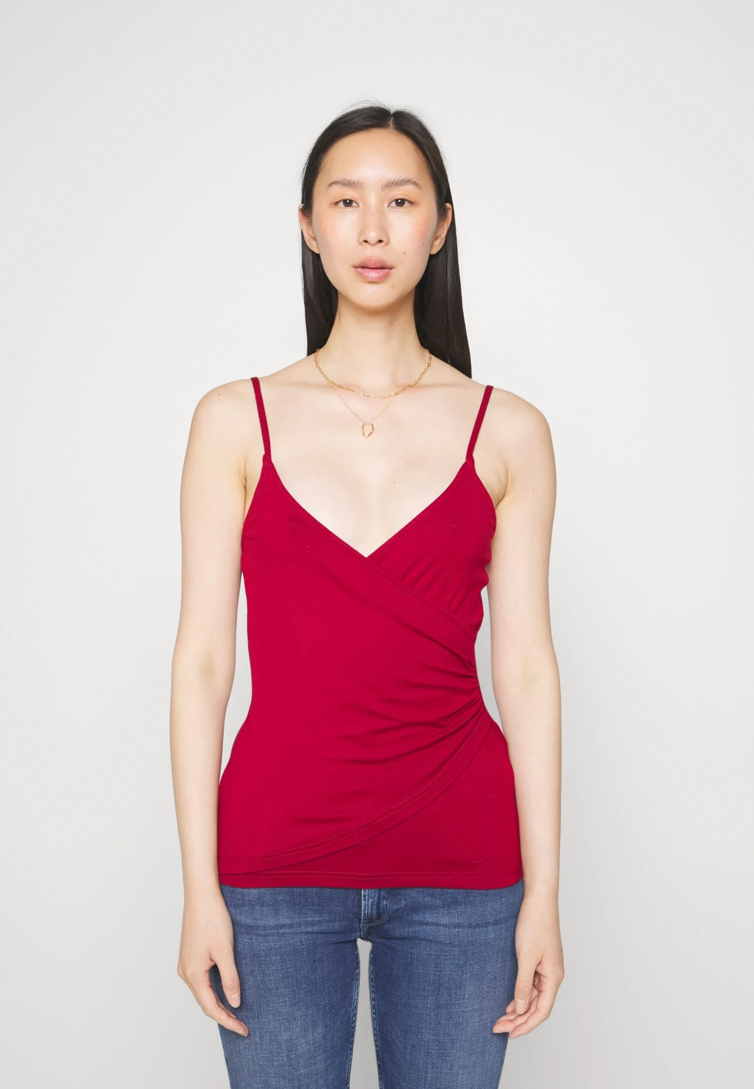 Anna Field 2 PackTopDark Red/Blac/K Donna T-shirt E Top AN621D191-G11 8 Anna Field 2 PackTopDark Red/Blac/K Donna T-shirt E Top AN621D191-G11 - immagine 6