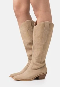 Prima pagina 33 Anna Field Leather Stivali Texani / BikerBeige Donna Stivali AN611A1CT-B11