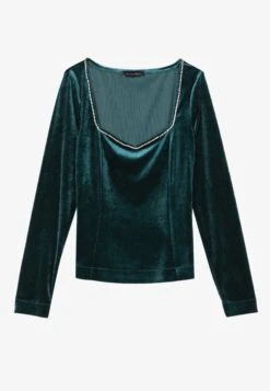 Anna Field Maglietta A Manica LungaDark Green Donna T-shirt E Top AN621D18G-M11 10 Anna Field Maglietta A Manica LungaDark Green Donna T-shirt E Top AN621D18G-M11 -Anna Field 18697732455b442582a22315de9de345