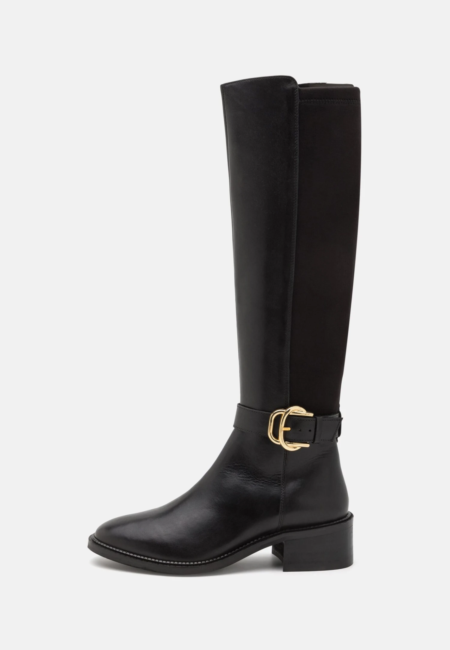 Leather- Stivali Alti - Black 4 Leather- Stivali Alti - Black - immagine 2