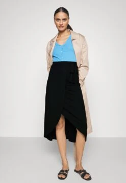 Anna Field Basic Wrap Over Midi Skirt- Gonna A Campana - Black 13 Anna Field Basic Wrap Over Midi Skirt- Gonna A Campana - Black -Anna Field 264acaf8c7414ababd1c8ed4dc1432a7