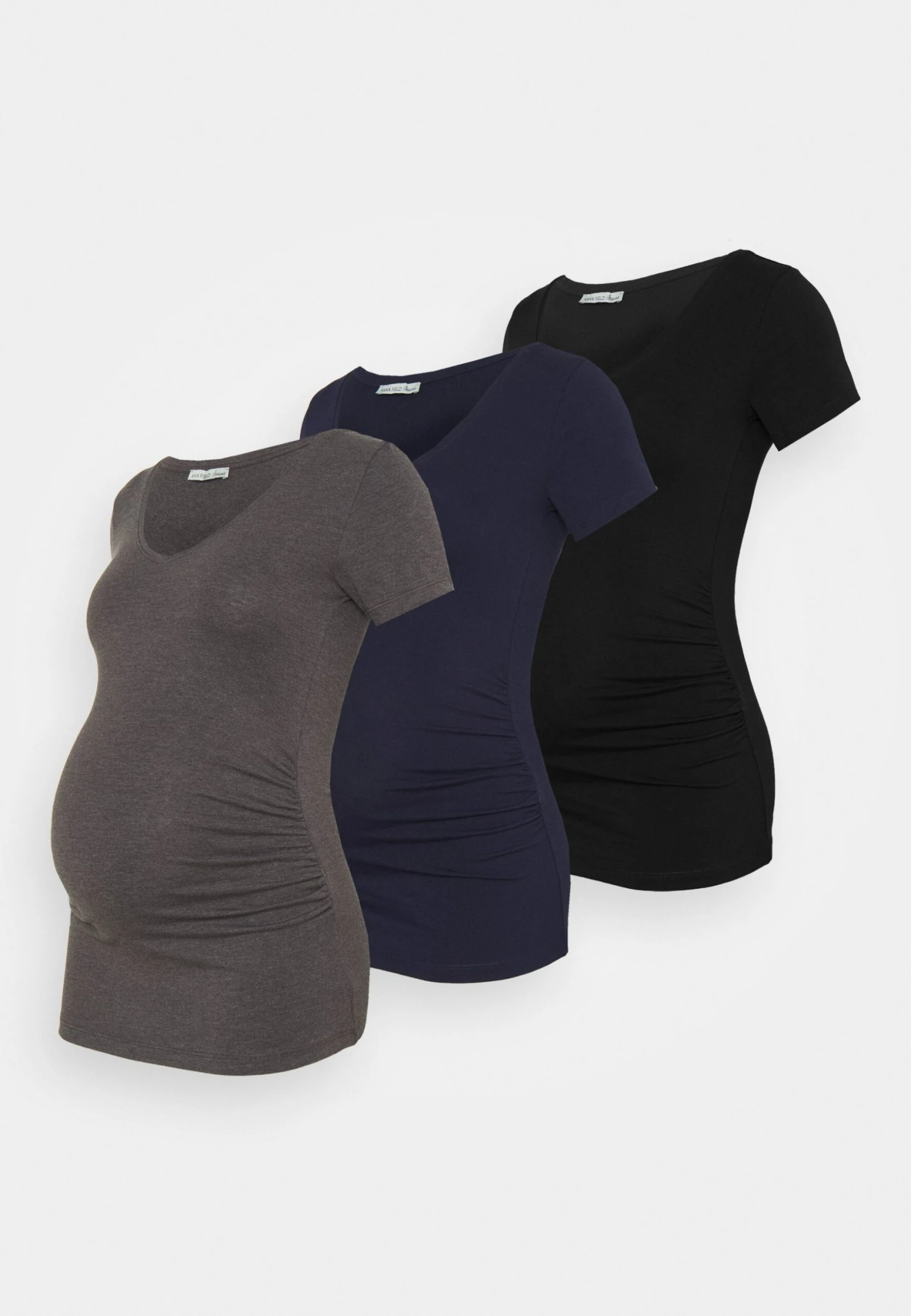 3 PackT-Shirt Con StampaBlack /Dark Grey/Dark Blue Donna T-shirt E Top EX429G03G-Q11 3 3 PackT-Shirt Con StampaBlack /Dark Grey/Dark Blue Donna T-shirt E Top EX429G03G-Q11