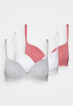 Anna Field Sunlight 3Pack Tshirt BraReggisenoPink/Grey/White Donna Intimo AN681A03E-J11 -Anna Field 2dc08d5a17e5486e994df821bba6549b