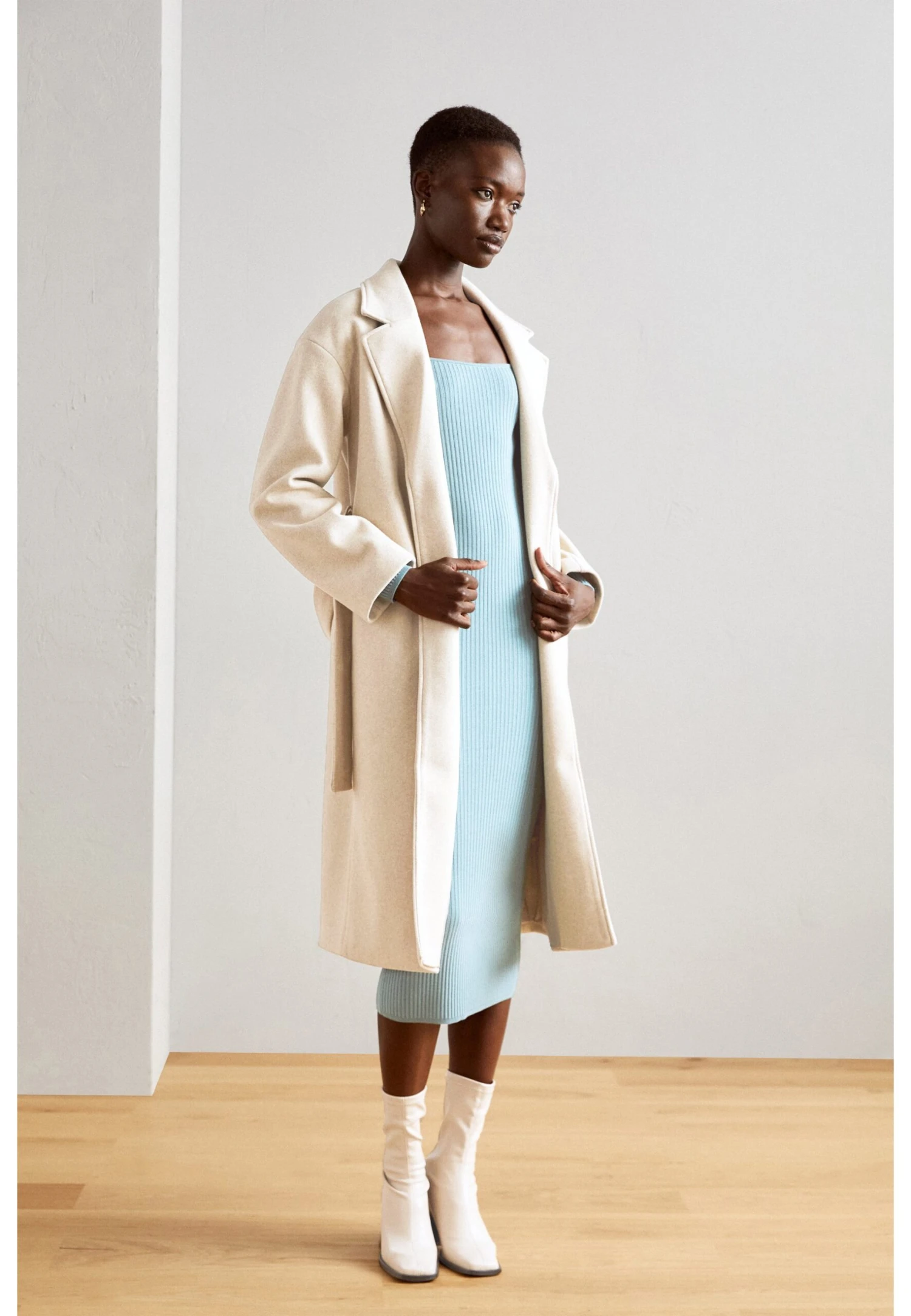 Anna Field Cappotto ClassicoBeige Donna Cappotti AN621U023-A11 3 Anna Field Cappotto ClassicoBeige Donna Cappotti AN621U023-A11