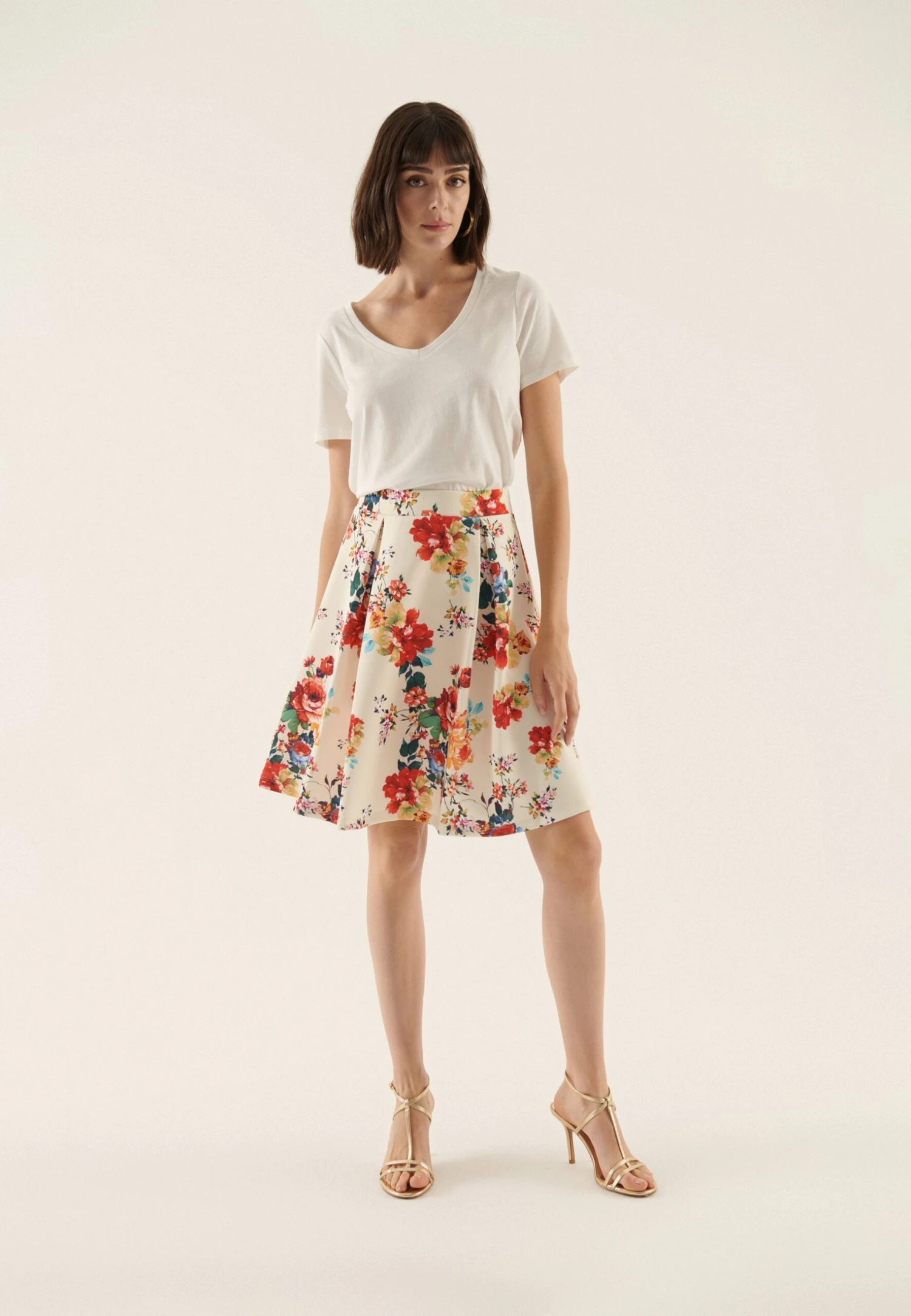 Anna Field Gonna A Campana - Multi Coloured 4 Anna Field Gonna A Campana - Multi Coloured - immagine 2