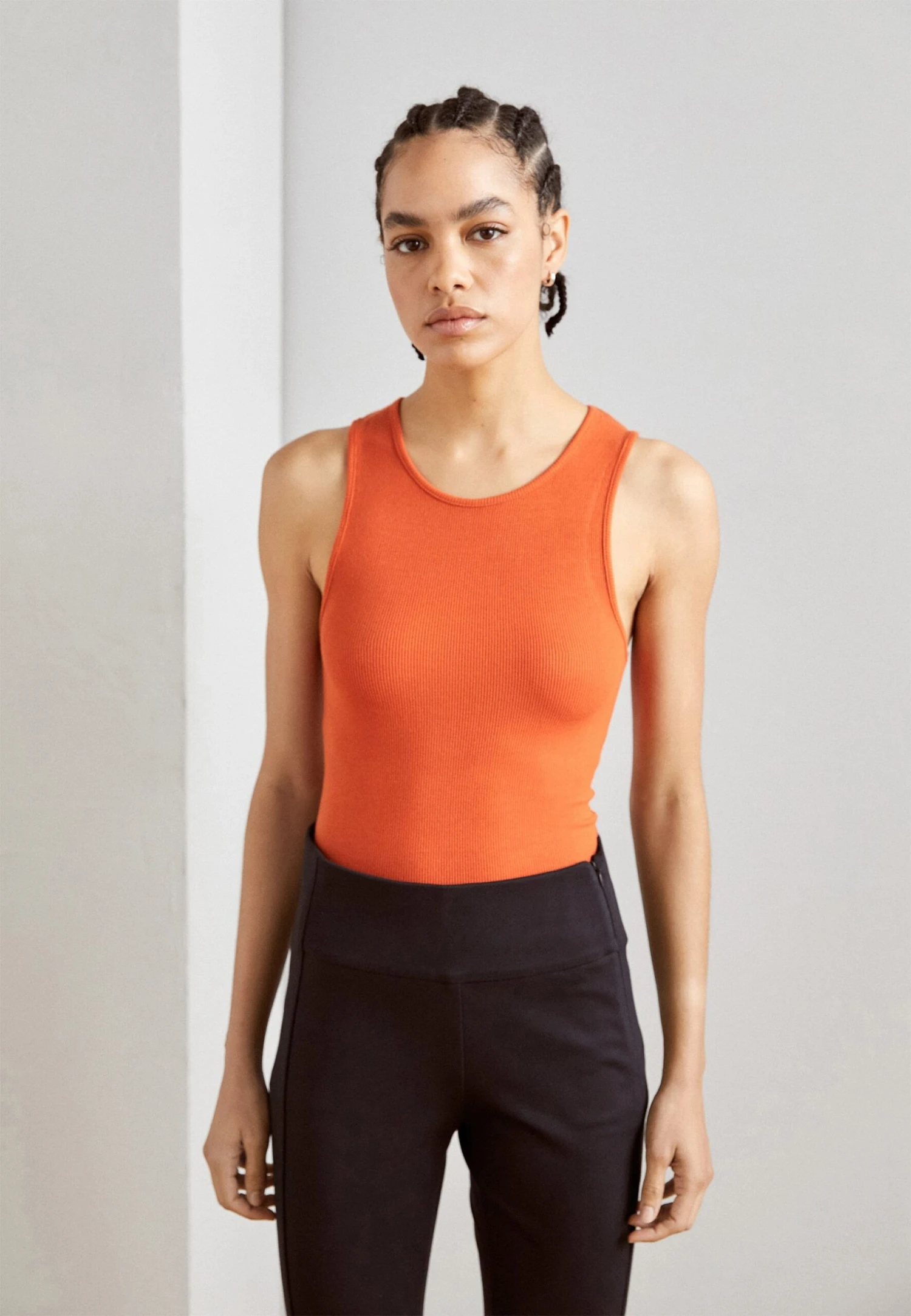 Anna Field 2 PackTopOrange/Black Donna T-shirt E Top AN621D182-H11 5 Anna Field 2 PackTopOrange/Black Donna T-shirt E Top AN621D182-H11 - immagine 3