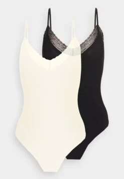 Anna Field 2 PackTopBlack/Beige Donna T-shirt E Top AN621D19D-Q11 16 Anna Field 2 PackTopBlack/Beige Donna T-shirt E Top AN621D19D-Q11 -Anna Field 333b3eb7c03c4eb2a4472fadc79487f3