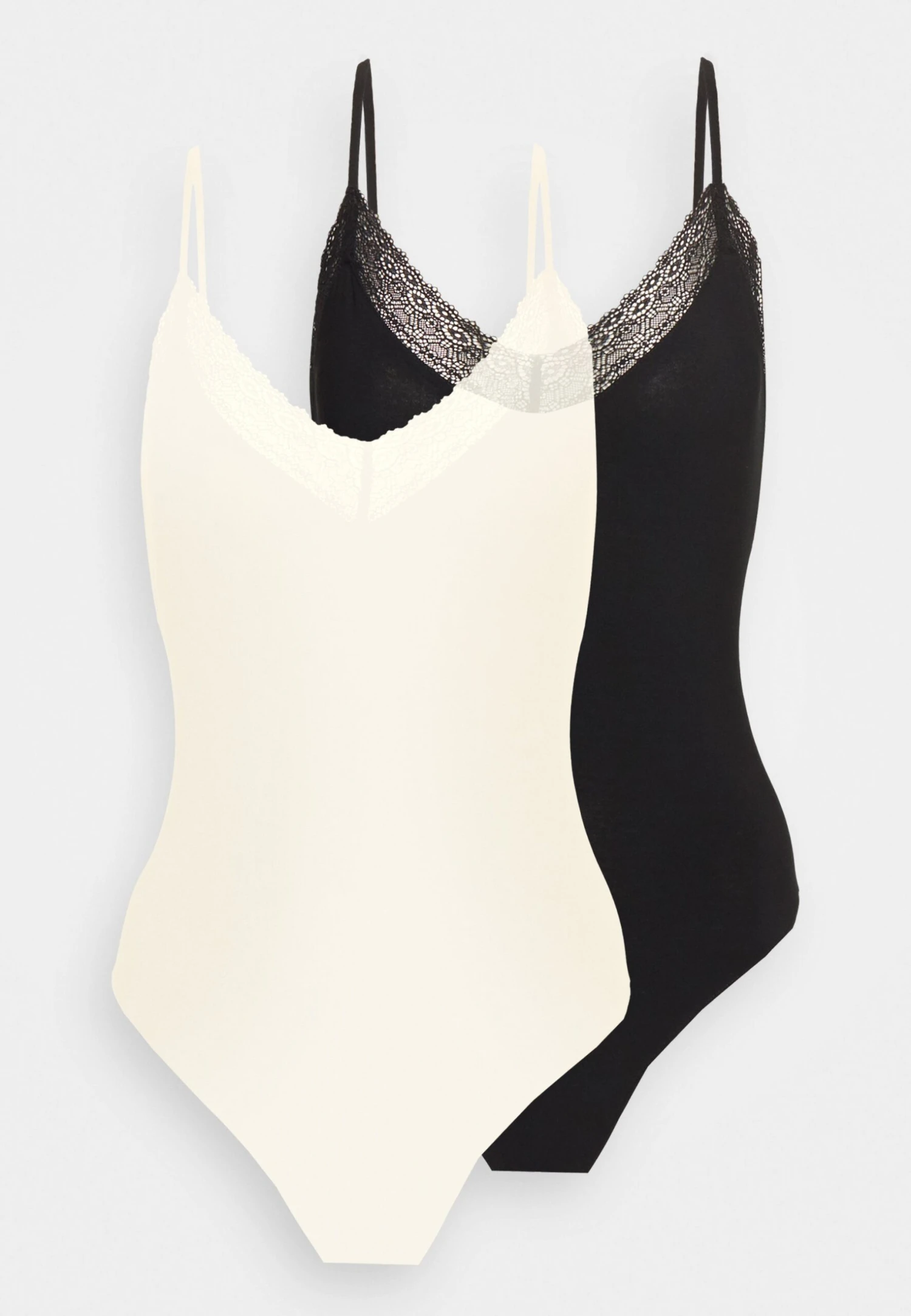 Anna Field 2 PackTopBlack/Beige Donna T-shirt E Top AN621D19D-Q11 9 Anna Field 2 PackTopBlack/Beige Donna T-shirt E Top AN621D19D-Q11 - immagine 7