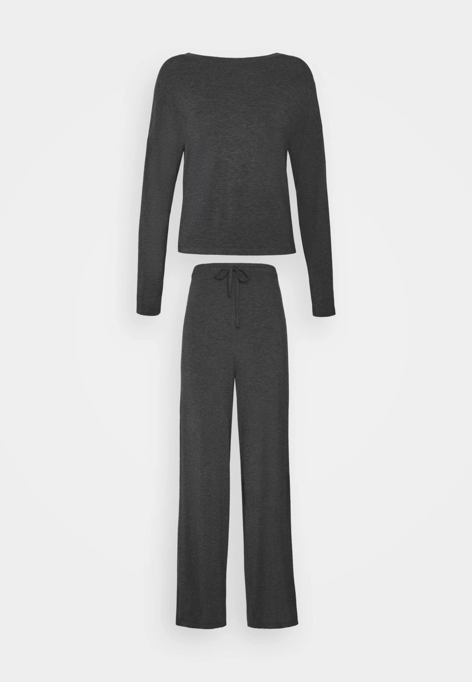 Anna Field Wide LegPigiamaDark Grey Donna Intimo Notte E Loungewear AN681P054-C11 7 Anna Field Wide LegPigiamaDark Grey Donna Intimo Notte E Loungewear AN681P054-C11 - immagine 5