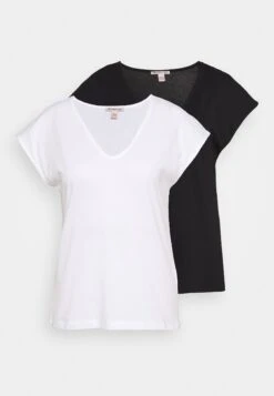 Anna Field Basic V Neck Drop Shoulder 2 Pack T-Shirt BasicBlack/White Donna T-shirt E Top AN621D0TS-Q11 12 Anna Field Basic V Neck Drop Shoulder 2 Pack T-Shirt BasicBlack/White Donna T-shirt E Top AN621D0TS-Q11 -Anna Field 3f70515ddea441198ad67ad028d850d3