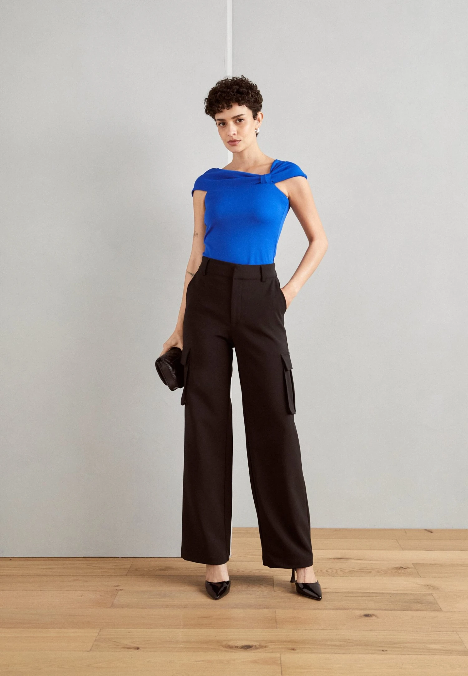 Anna Field T-Shirt Con StampaBlue Donna T-shirt E Top AN621D1A3-K11 4 Anna Field T-Shirt Con StampaBlue Donna T-shirt E Top AN621D1A3-K11 - immagine 2