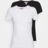 Anna Field 2 PackT-Shirt BasicWhite/Black Donna T-shirt E Top AN621D0UR-A11 1 Anna Field 2 PackT-Shirt BasicWhite/Black Donna T-shirt E Top AN621D0UR-A11 -Anna Field 43c6ecf930ec4d3bbf6741626656699c