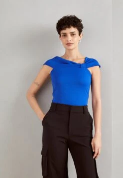 Anna Field T-Shirt Con StampaBlue Donna T-shirt E Top AN621D1A3-K11