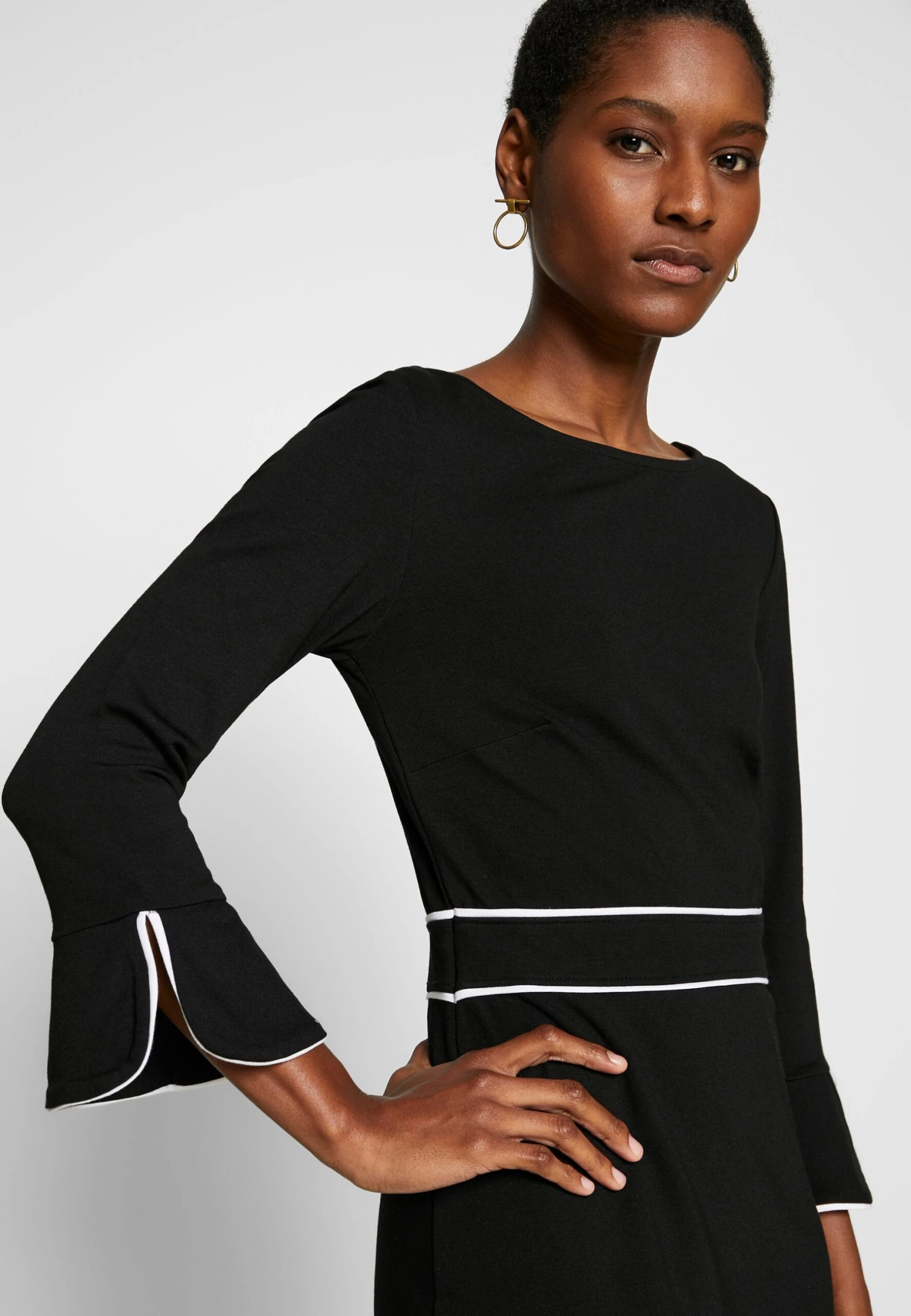 Anna Field TubinoBlack/White Donna Vestiti AN621C1GW-Q11 7 Anna Field TubinoBlack/White Donna Vestiti AN621C1GW-Q11 - immagine 5