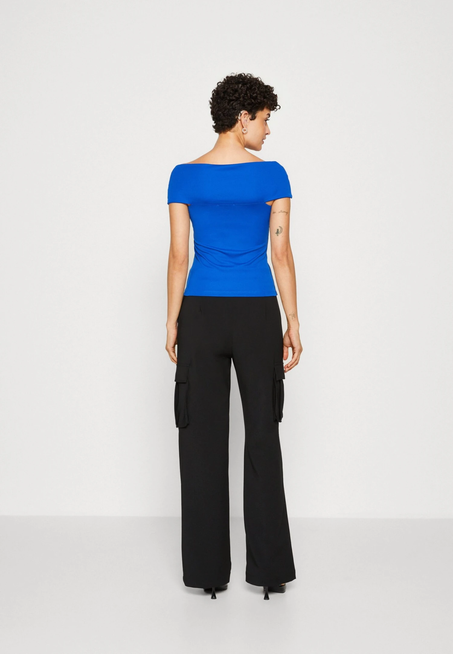 Anna Field T-Shirt Con StampaBlue Donna T-shirt E Top AN621D1A3-K11 6 Anna Field T-Shirt Con StampaBlue Donna T-shirt E Top AN621D1A3-K11 - immagine 4