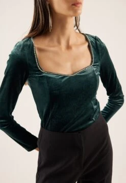 Anna Field Maglietta A Manica LungaDark Green Donna T-shirt E Top AN621D18G-M11 11 Anna Field Maglietta A Manica LungaDark Green Donna T-shirt E Top AN621D18G-M11 -Anna Field 4f5a904a55d84cd09ef2d8a3734d3a02