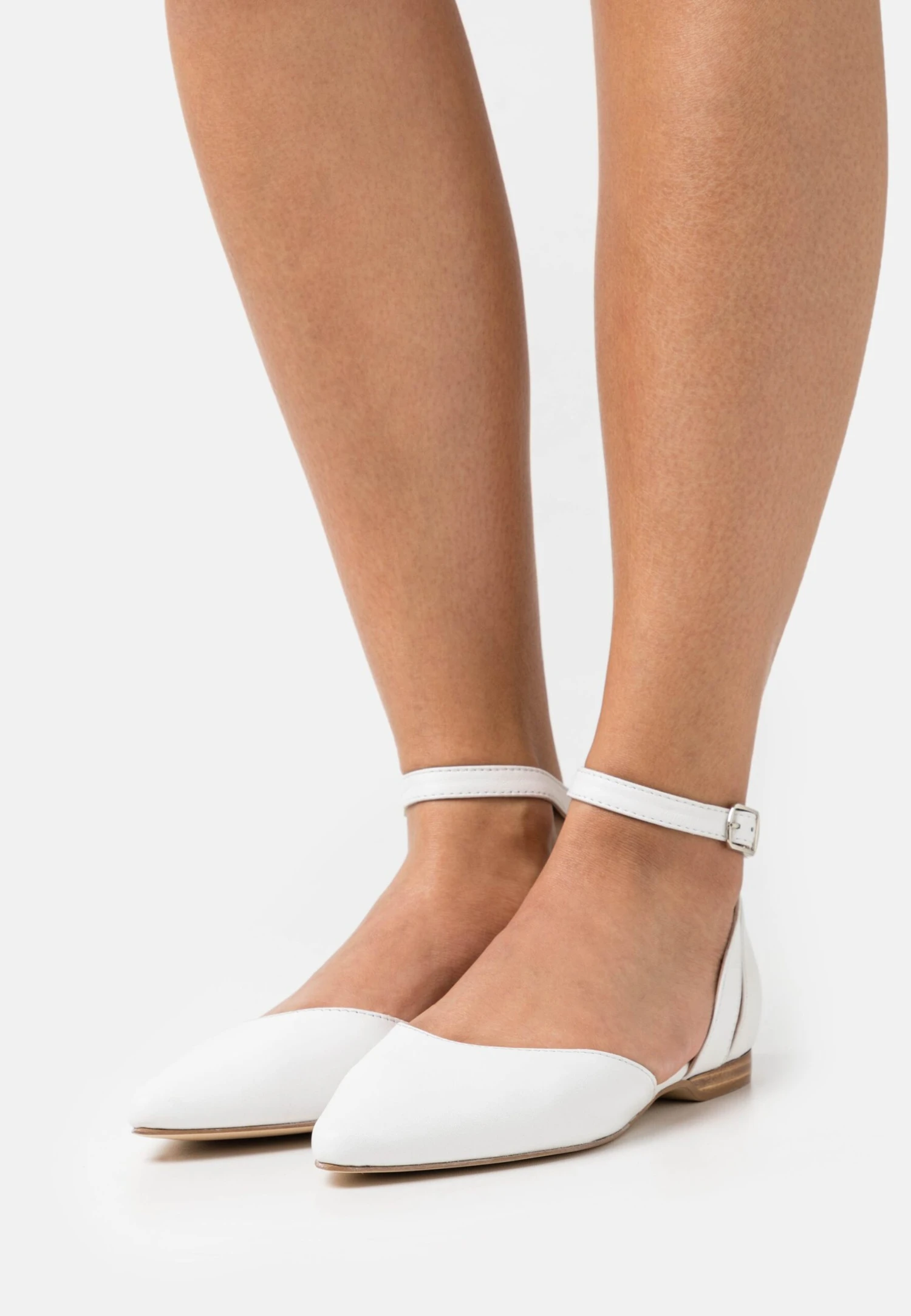 Anna Field Leather - Ballerine Con Cinturino - White 3 Anna Field Leather - Ballerine Con Cinturino - White