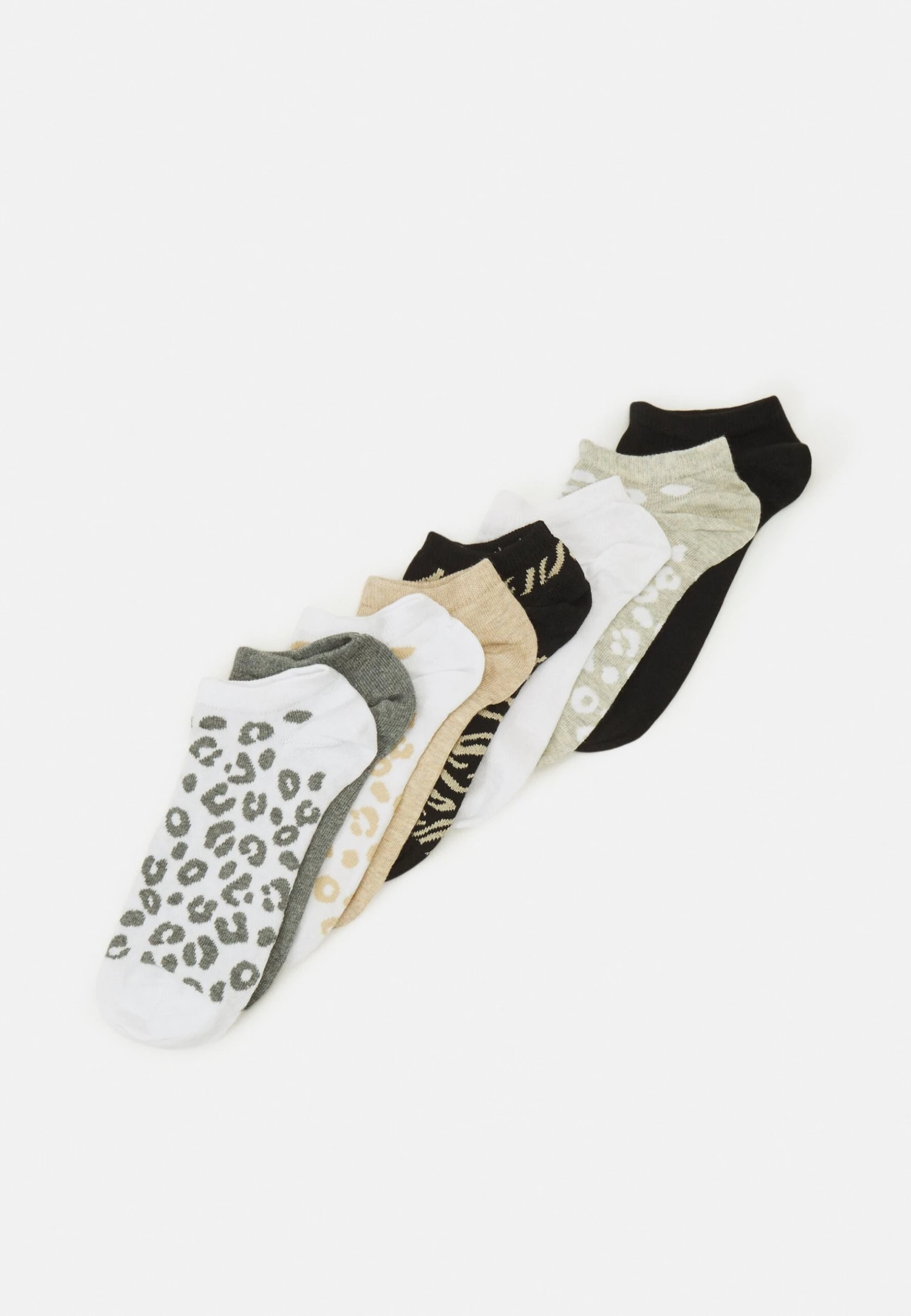 Anna Field 8 PackCalzeWhite/Beige/Grey Donna Calze AN681F033-A11 3 Anna Field 8 PackCalzeWhite/Beige/Grey Donna Calze AN681F033-A11