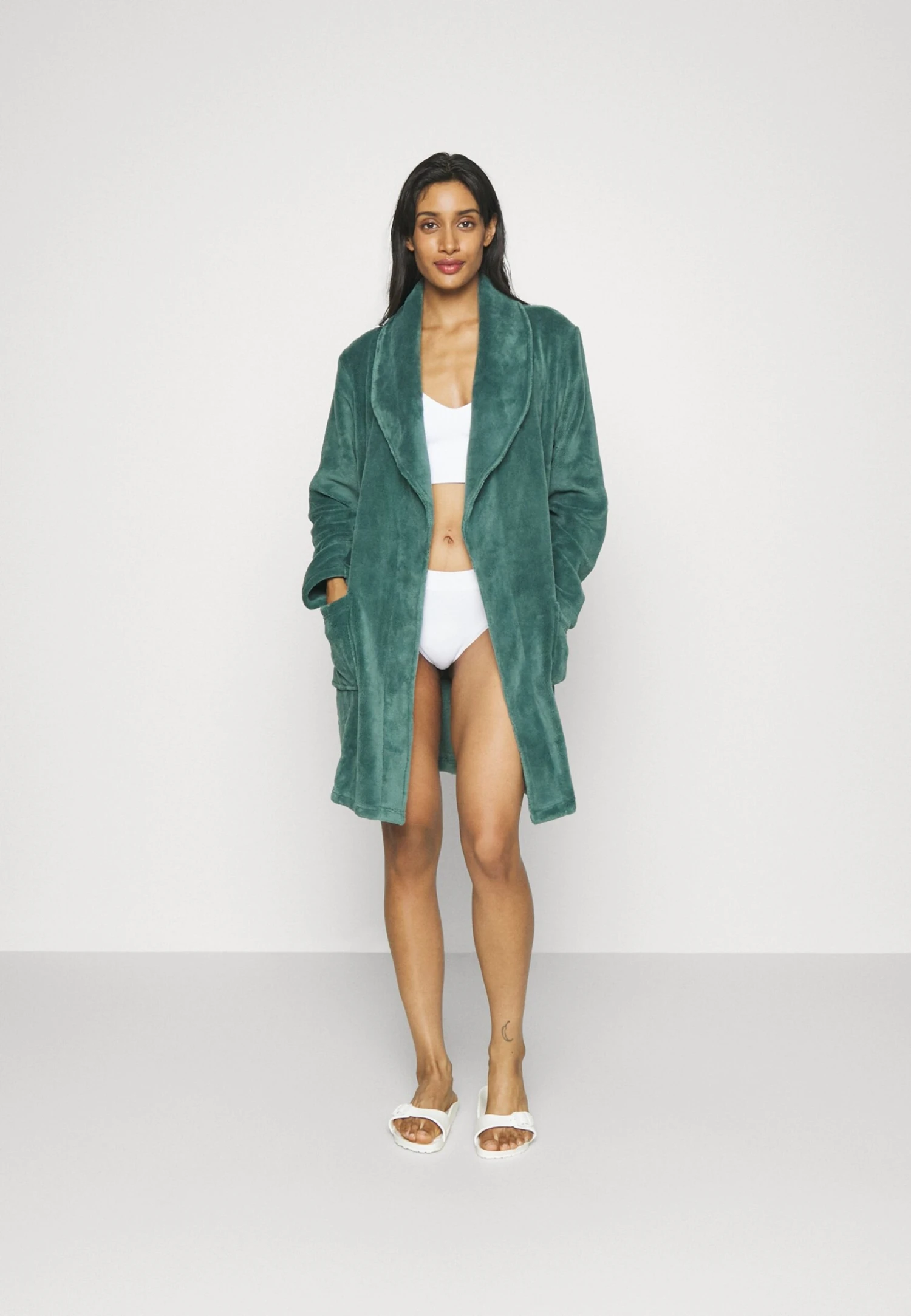 Anna Field AccappatoioGreen Donna Intimo Notte E Loungewear AN681P06J-M11 4 Anna Field AccappatoioGreen Donna Intimo Notte E Loungewear AN681P06J-M11 - immagine 2