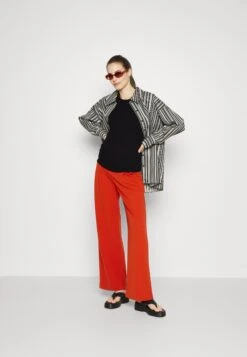 2 PackTopBlack/White Donna T-shirt E Top EX429G068-Q11