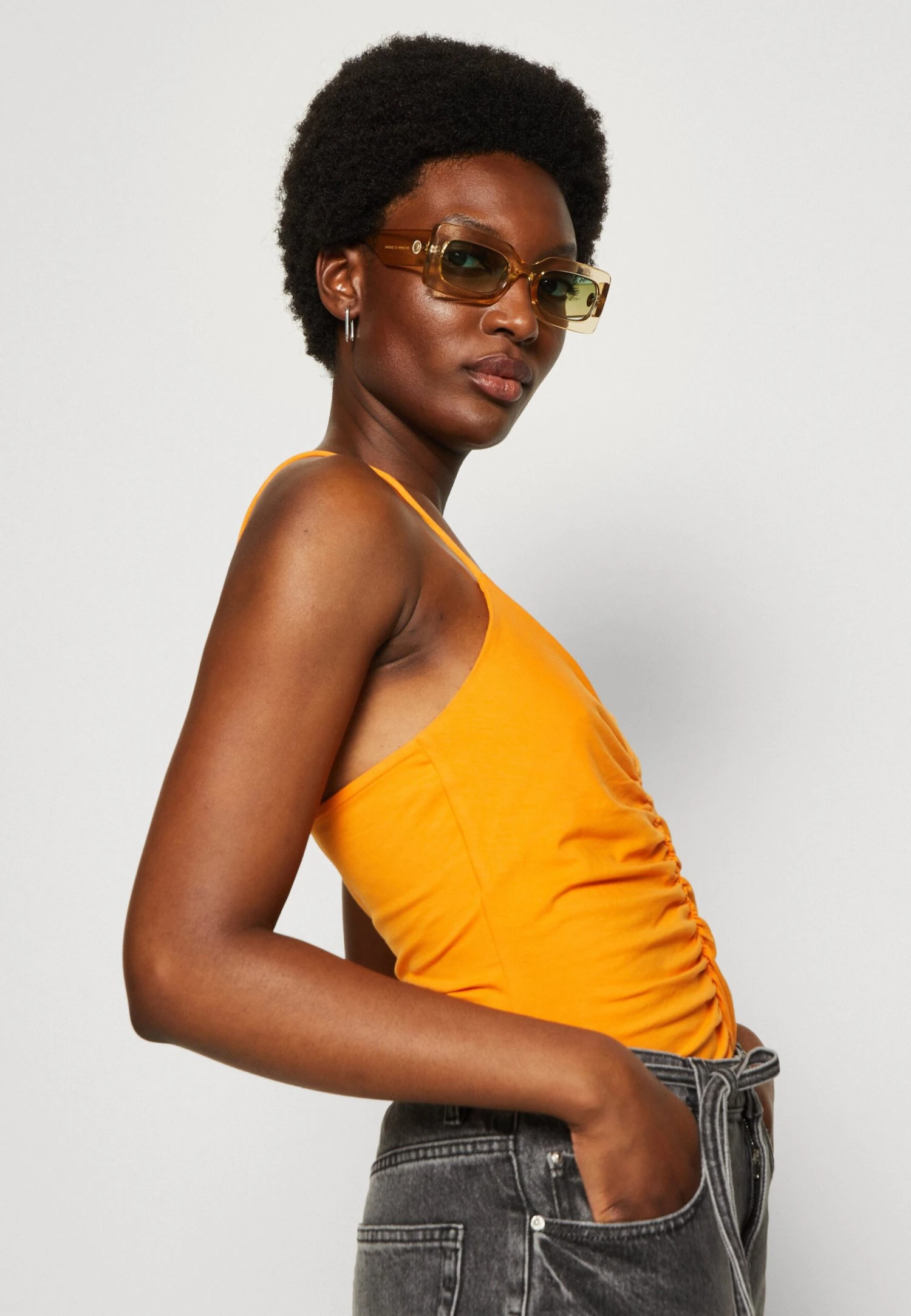 Anna Field TopBlack/Orange Donna T-shirt E Top AN621D16I-Q11 7 Anna Field TopBlack/Orange Donna T-shirt E Top AN621D16I-Q11 - immagine 5