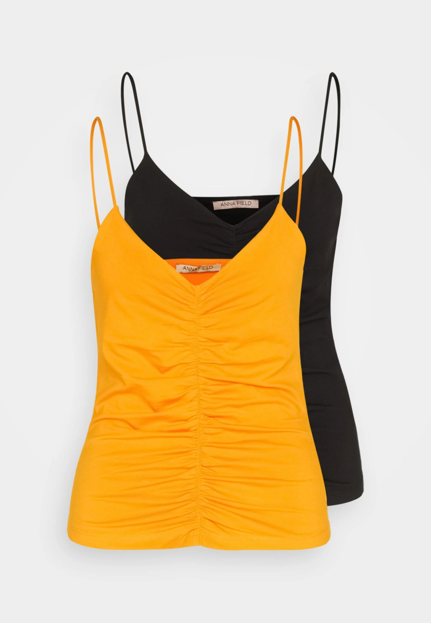 Anna Field TopBlack/Orange Donna T-shirt E Top AN621D16I-Q11 8 Anna Field TopBlack/Orange Donna T-shirt E Top AN621D16I-Q11 - immagine 6