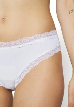 Anna Field Slip - Khaki/White/Pink -Anna Field 63518fa5a9d54d40bbd3a4a659ff0e7e