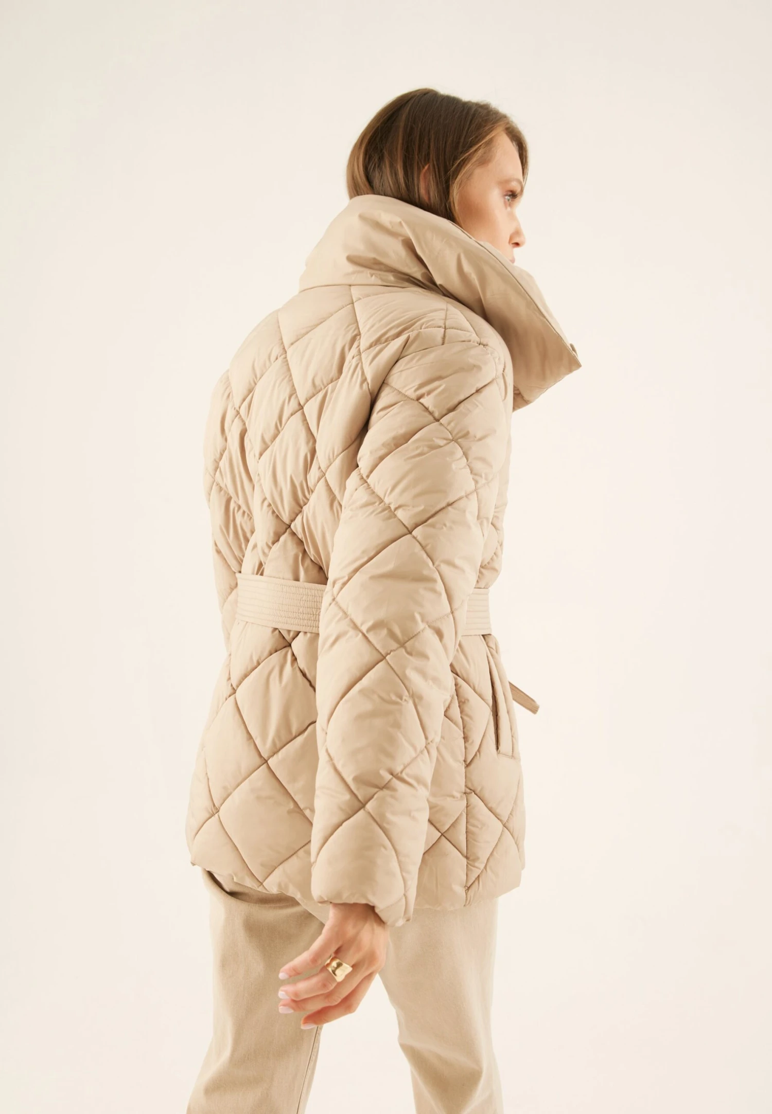 Anna Field Giacca InvernaleBeige Donna Giacche E Blazer AN621U025-B11 5 Anna Field Giacca InvernaleBeige Donna Giacche E Blazer AN621U025-B11 - immagine 3