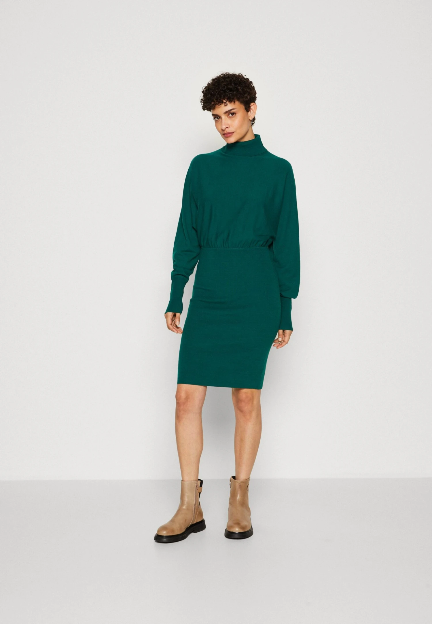 Anna Field Abito In MagliaGreen Donna Vestiti AN621C1Z7-M11 4 Anna Field Abito In MagliaGreen Donna Vestiti AN621C1Z7-M11 - immagine 2