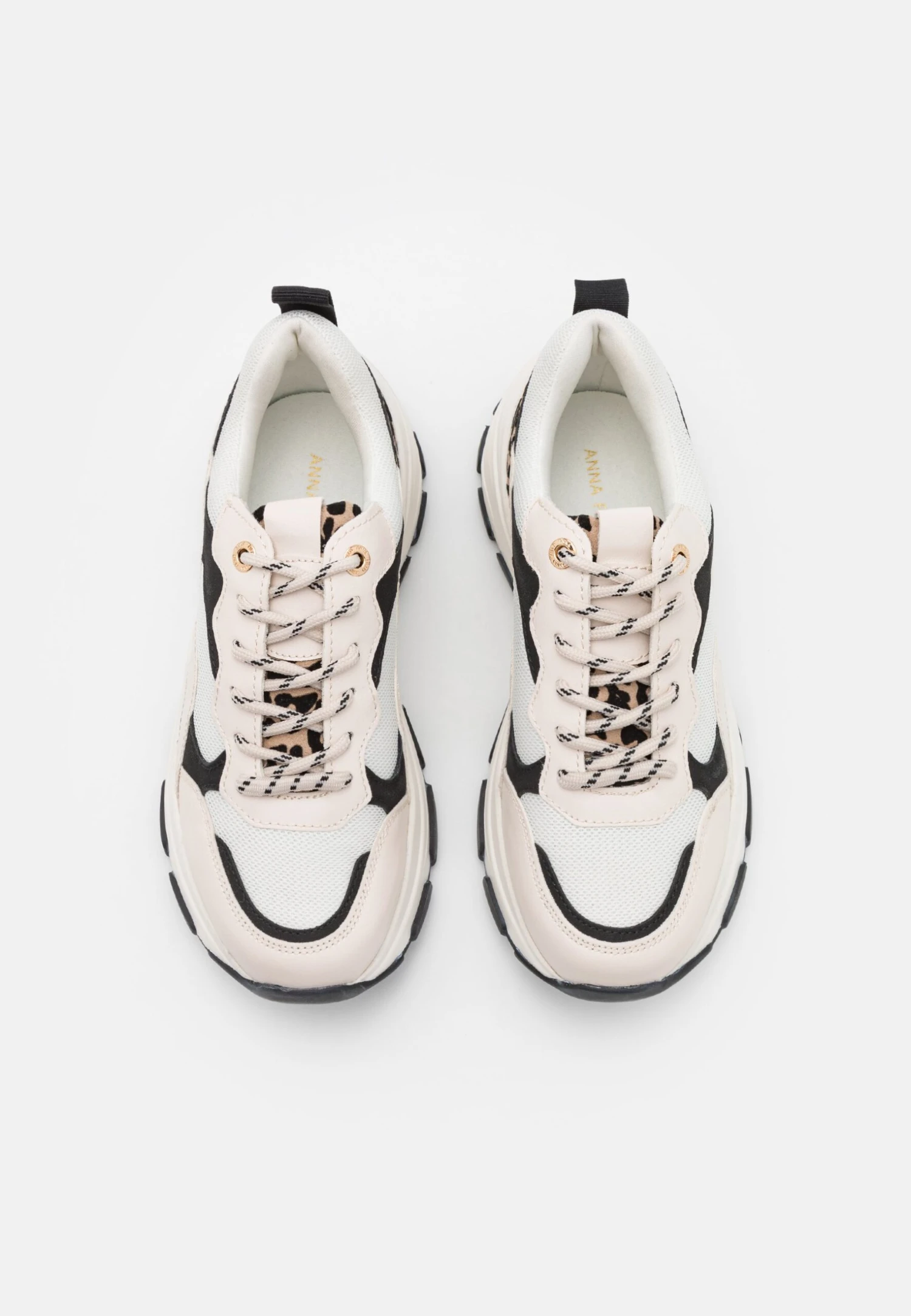 Anna Field Sneakers Basse - Black/Beige 8 Anna Field Sneakers Basse - Black/Beige - immagine 6