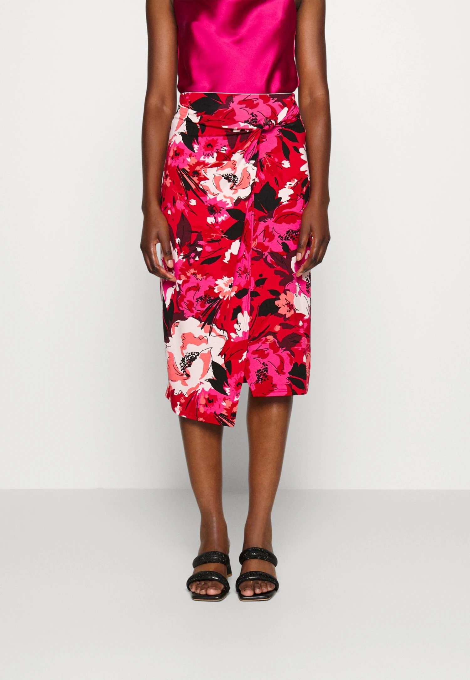 Anna Field Front Knot Midi SkirtGonna A TubinoPink Donna Gonne AN621B09T-J11 3 Anna Field Front Knot Midi SkirtGonna A TubinoPink Donna Gonne AN621B09T-J11