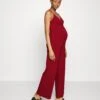 Strappy Drappy Cintered Tuta JumpsuitDark Red Donna Tute Jumpsuit EX429D008-G11 1 Strappy Drappy Cintered Tuta JumpsuitDark Red Donna Tute Jumpsuit EX429D008-G11 -Anna Field 6bcd44d2bb234200894a709280f2e86b