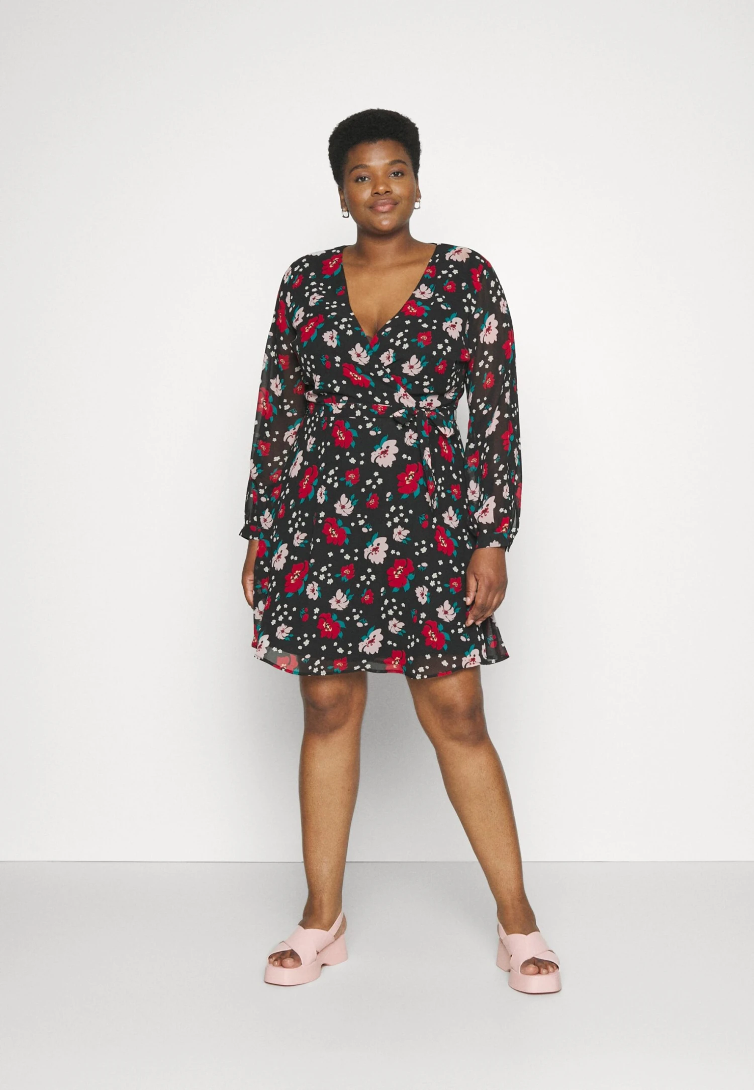 Vestito EstivoBlack/Red Donna Vestiti AX821C04R-Q12 4 Vestito EstivoBlack/Red Donna Vestiti AX821C04R-Q12 - immagine 2