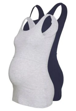 Nursing 2 Pack - Top - Top - Dark Blue/Grey -Anna Field 6e96f5c8d19445c387788d28c45df6da