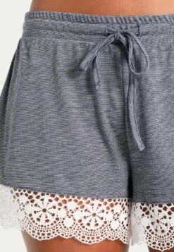 Anna Field Sarah Short Pj Set PigiamaOff-White/Dark Blue Donna Intimo Notte E Loungewear AN681BA0K-A11 15 Anna Field Sarah Short Pj Set PigiamaOff-White/Dark Blue Donna Intimo Notte E Loungewear AN681BA0K-A11 -Anna Field 6f89a2a5cdf84a3c8c843968bd01c00e