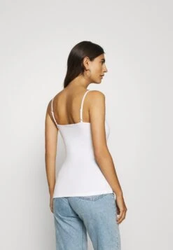 Anna Field 2 PackTopWhite/Black Donna T-shirt E Top AN621D0UP-A11 -Anna Field 75f476cf5f4e4cbba8c6d13bba711e24