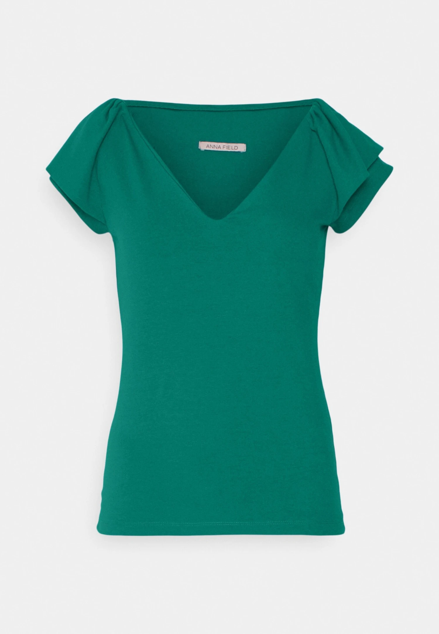 Anna Field T-Shirt BasicDark Green Donna T-shirt E Top AN621D17W-M11 8 Anna Field T-Shirt BasicDark Green Donna T-shirt E Top AN621D17W-M11 - immagine 6