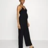 Strappy Drappy Cintered Tuta JumpsuitBlack Donna Tute Jumpsuit EX429D008-Q11