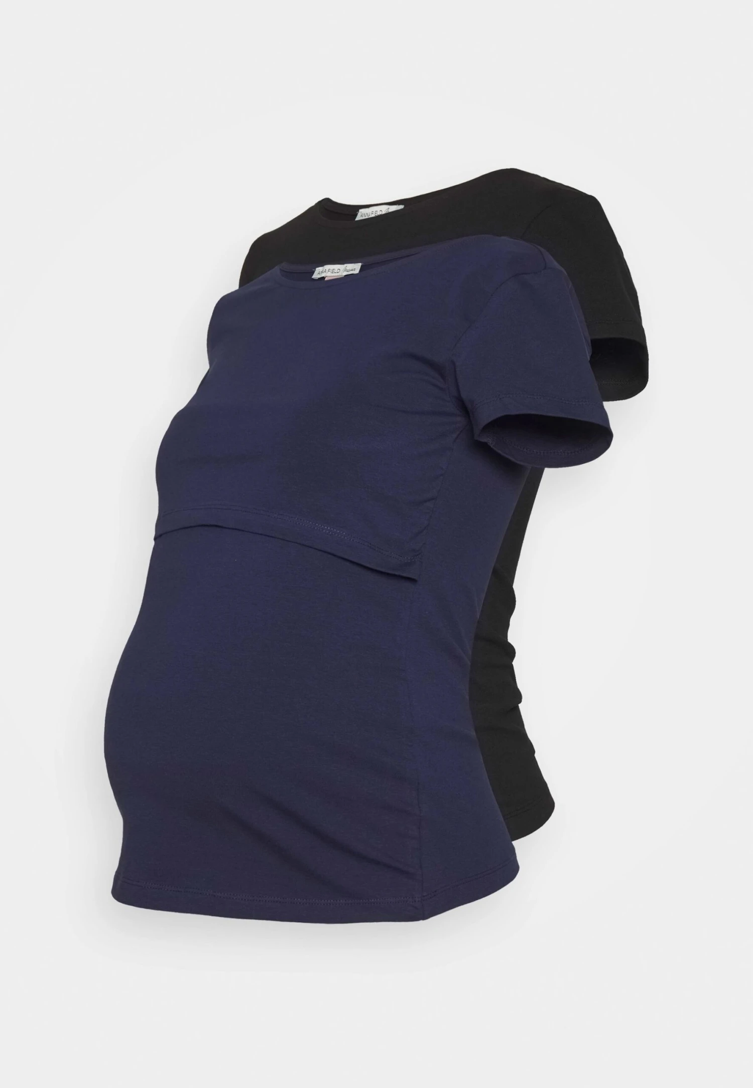 Nursing 2Er PackBasic T-ShirtT-Shirt BasicDark Blue/Black Donna T-shirt E Top EX429G02N-K11 8 Nursing 2Er PackBasic T-ShirtT-Shirt BasicDark Blue/Black Donna T-shirt E Top EX429G02N-K11 - immagine 6