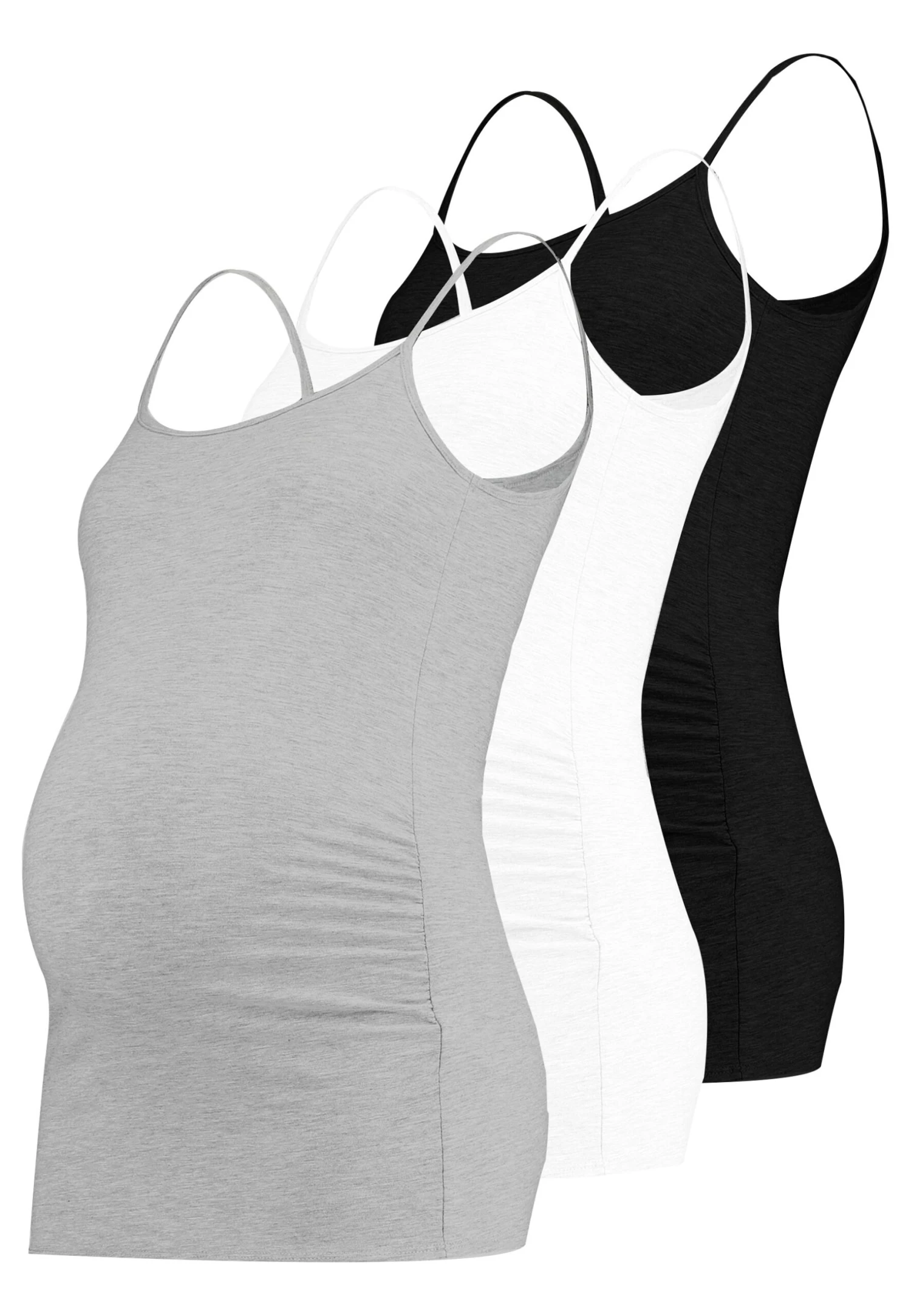 3 PackTopBlack/Greymel/White Donna T-shirt E Top EX429G01X-Q11 3 3 PackTopBlack/Greymel/White Donna T-shirt E Top EX429G01X-Q11