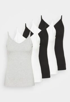 Anna Field 5 PackTopBlack/White/Mottled Light Grey Donna T-shirt E Top AN621D0Y6-Q11 19 Anna Field 5 PackTopBlack/White/Mottled Light Grey Donna T-shirt E Top AN621D0Y6-Q11 -Anna Field 8537daedc5a34656ac2fa3ba8c6ff357