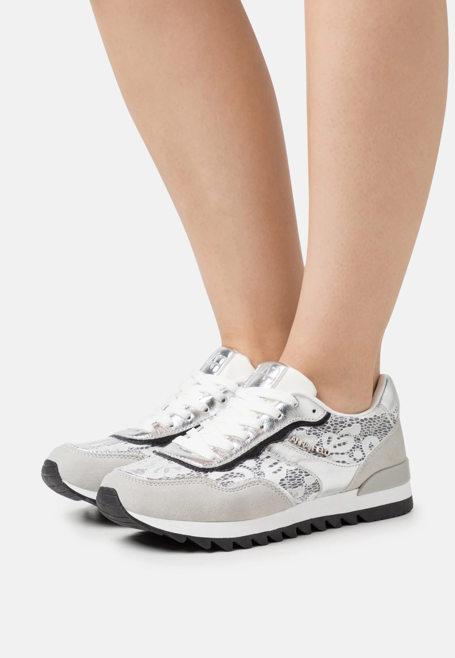 Sneakers BasseGrey Donna Sneakers ANJ11A03K-C11 3 Sneakers BasseGrey Donna Sneakers ANJ11A03K-C11