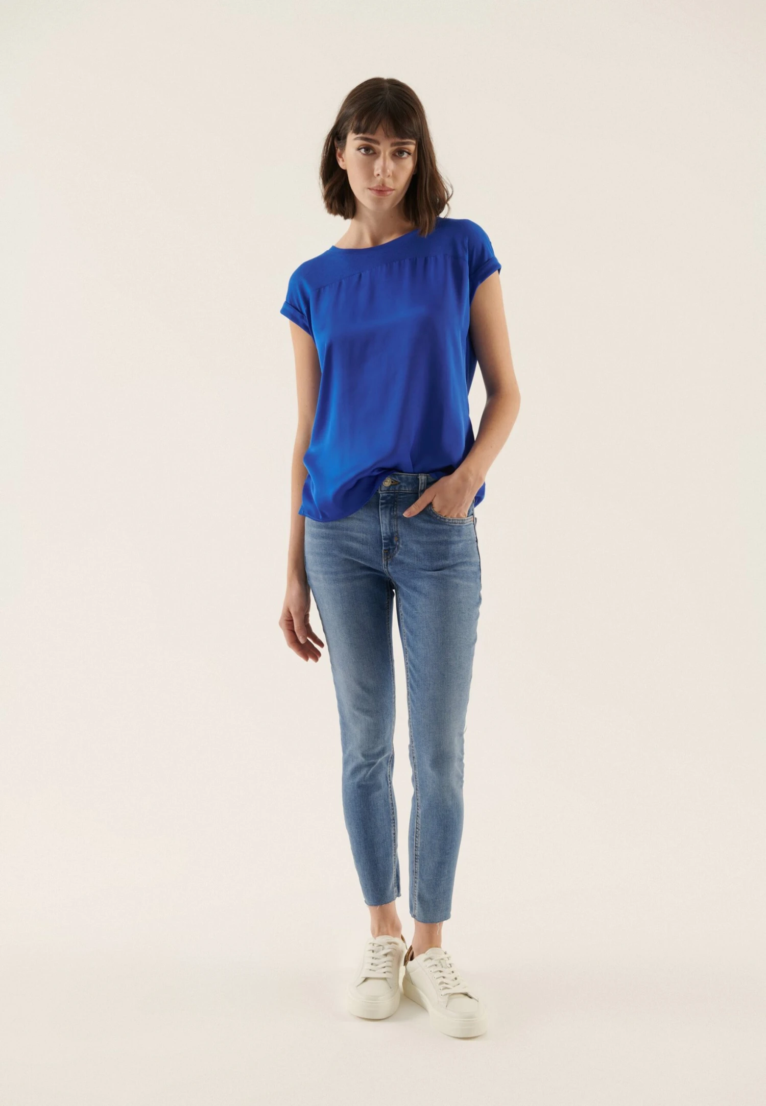 Anna Field T-Shirt Con Stampa - Blue 4 Anna Field T-Shirt Con Stampa - Blue - immagine 2