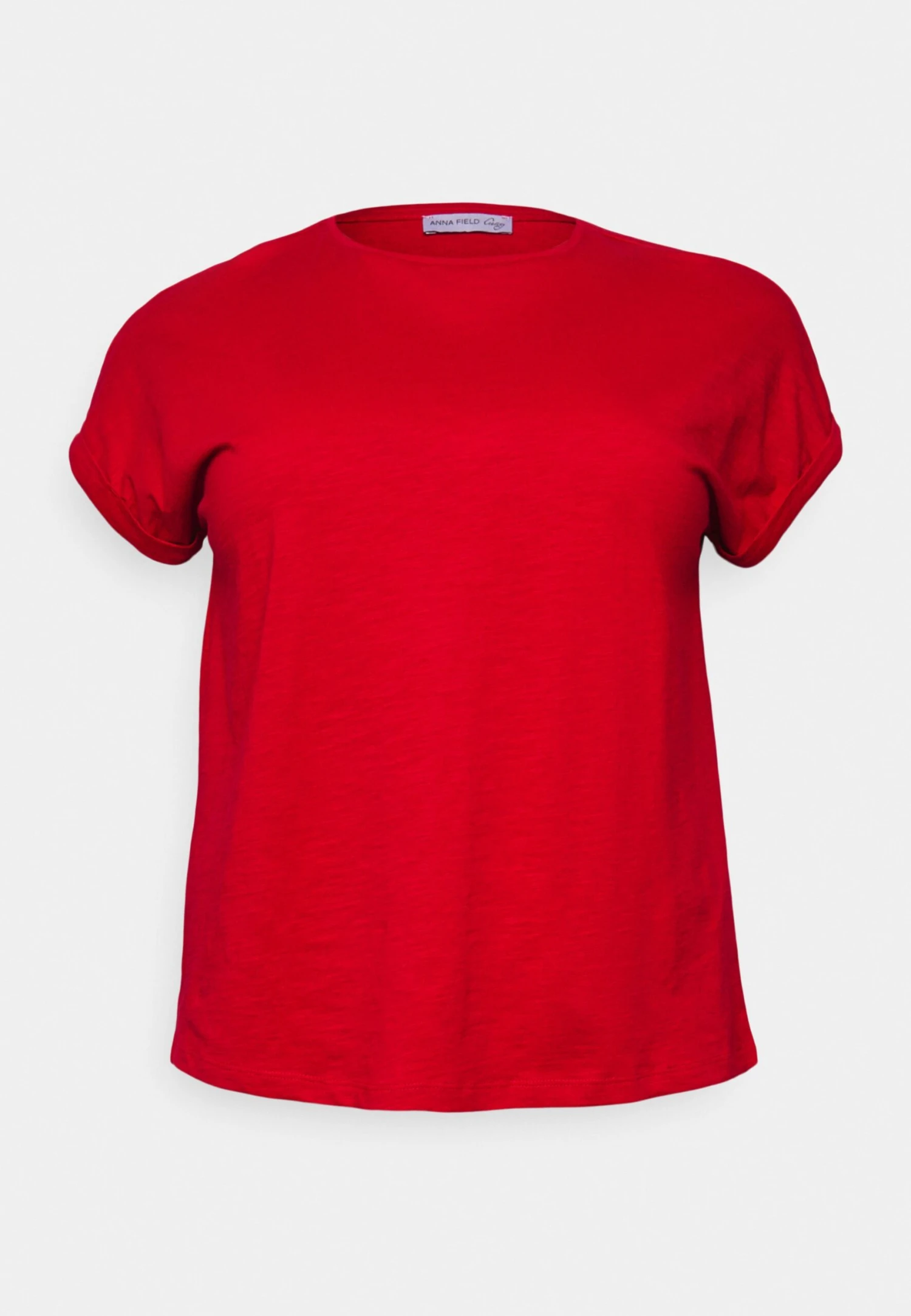 Slub Jersey T-Shirt BasicRed Donna T-shirt E Top AX821D048-G12 3 Slub Jersey T-Shirt BasicRed Donna T-shirt E Top AX821D048-G12