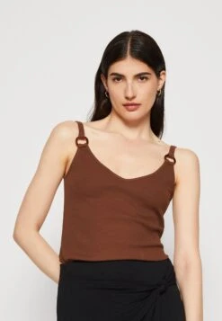 Anna Field TopDark Brown Donna T-shirt E Top AN621D0TP-O12 -Anna Field 9d02a2fa42db4522ab9bc7701e0bed76