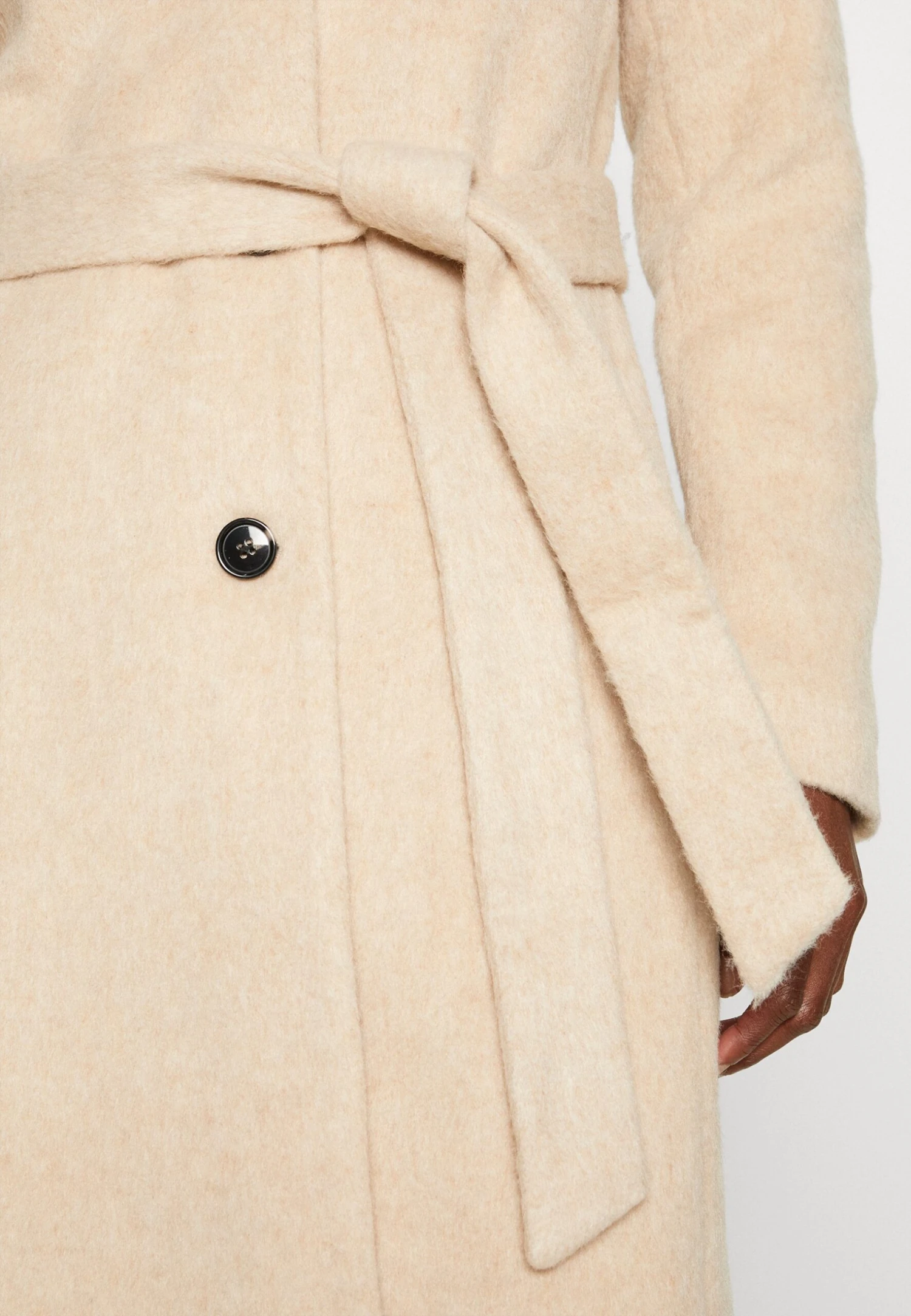 Cappotto Classico Mottled Beige Donna Cappotti ANH21U009-B11 8 Cappotto Classico Mottled Beige Donna Cappotti ANH21U009-B11 - immagine 6