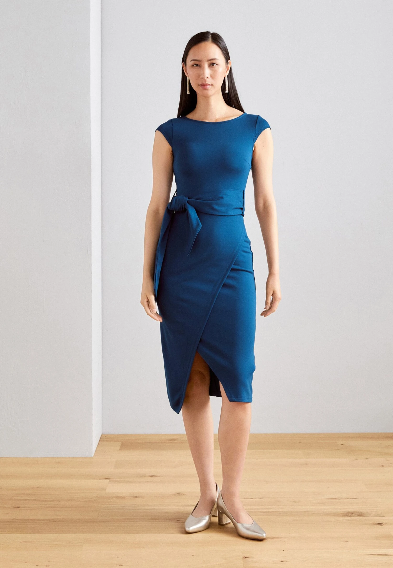 Anna Field Vestito Di MaglinaBlue Donna Vestiti AN621C1ZV-K11 4 Anna Field Vestito Di MaglinaBlue Donna Vestiti AN621C1ZV-K11 - immagine 2